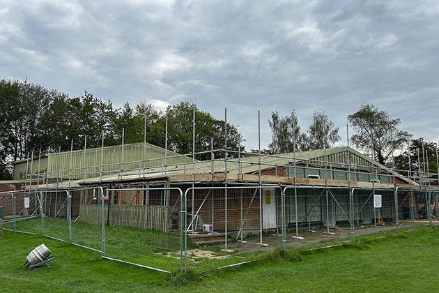 Commercial scaffolding